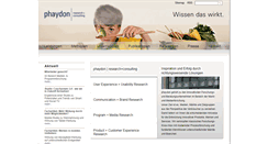 Desktop Screenshot of phaydon.de