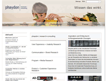 Tablet Screenshot of phaydon.de