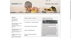 Desktop Screenshot of phaydon.us